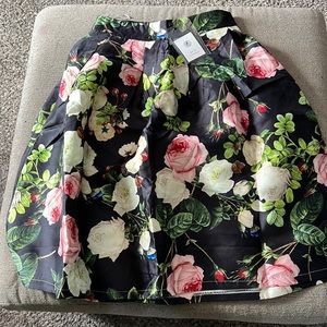 Yishang brand floral skirt size Large